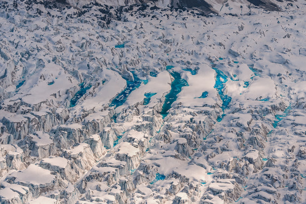 Alaska Glacier Photograph Denali National Park