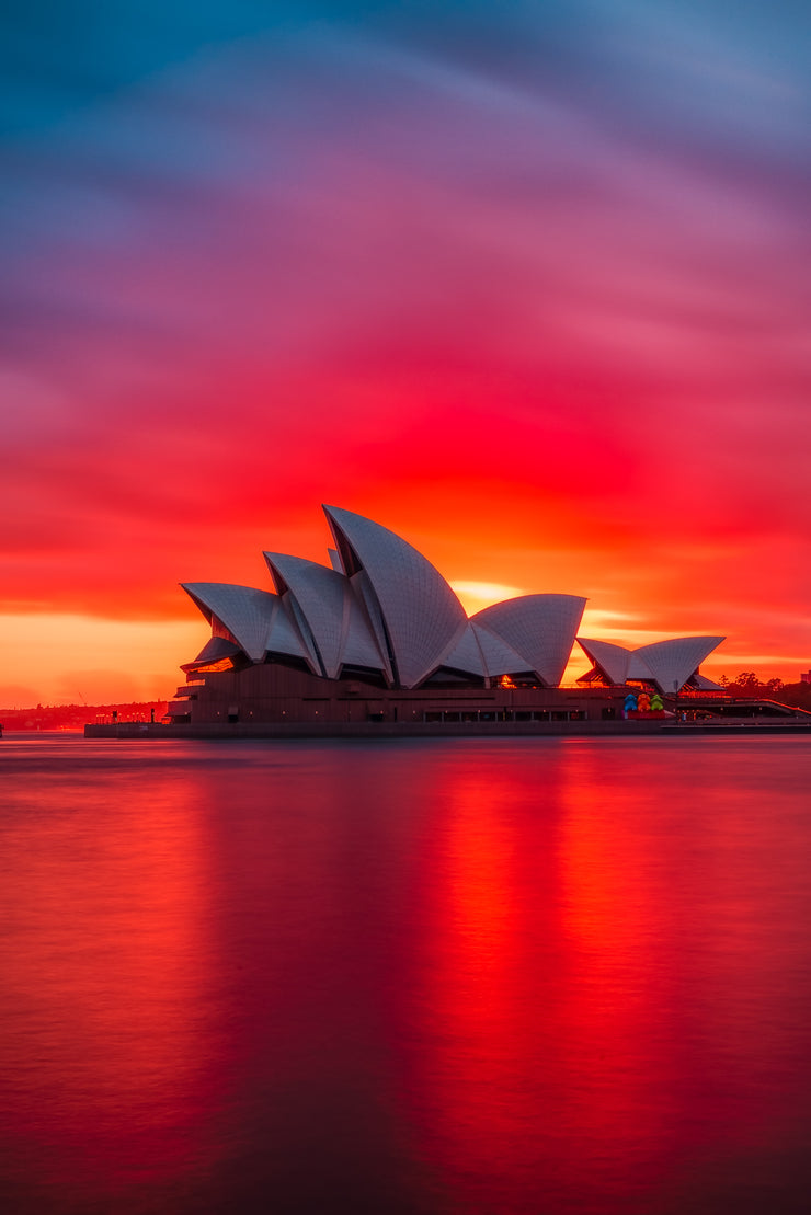 Australia Opera House epic sunrise