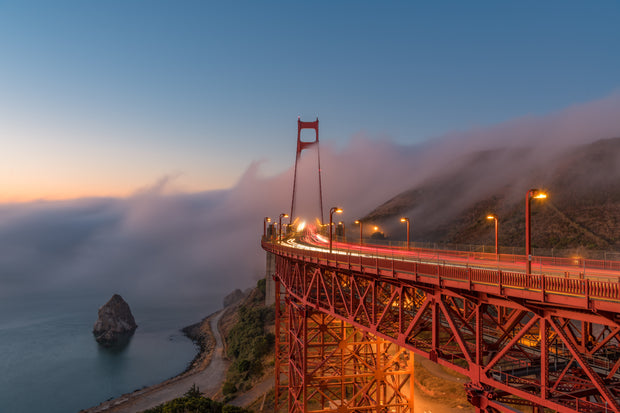 Fog Rolling Through the Golden Gate