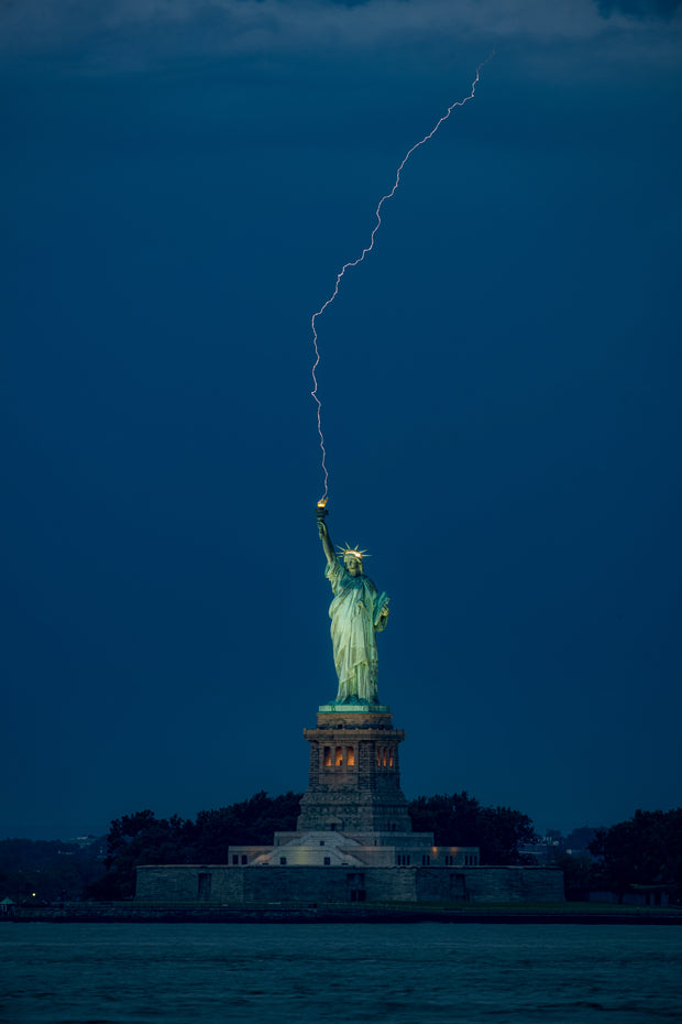 New York Lightning Statue of Liberty