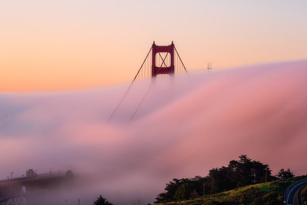 Cotton Candy Fog at the Golden Gate Bridge