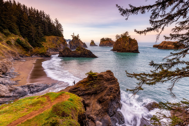 Oregon secret beach sunrise