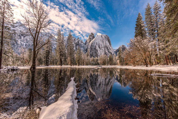 Yosemite winter reflections